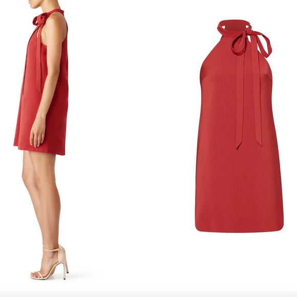 NEW Keepsake Rust Two Minds Dress Size Medium - Picture 2 of 7